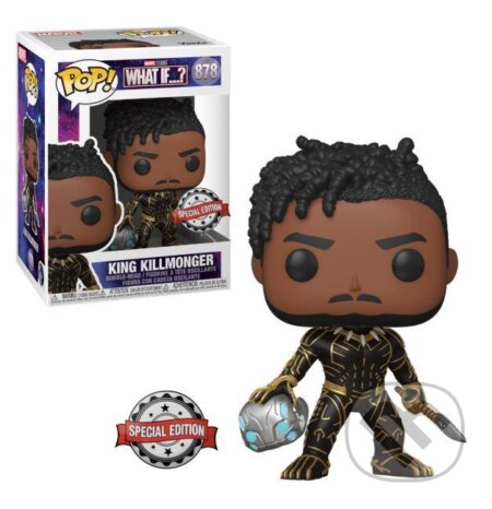 Funko POP: Marvel What If - King Killmonger (exclusive special edition), Funko, 2021