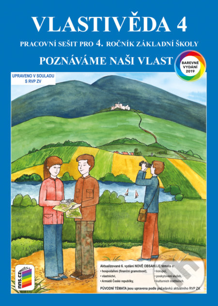 Vlastivěda 4 - Poznáváme naši vlast (barevný pracovní sešit)