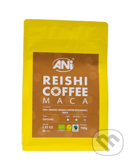ANi Reishi Bio Coffee Maca 100g mletá, Ani