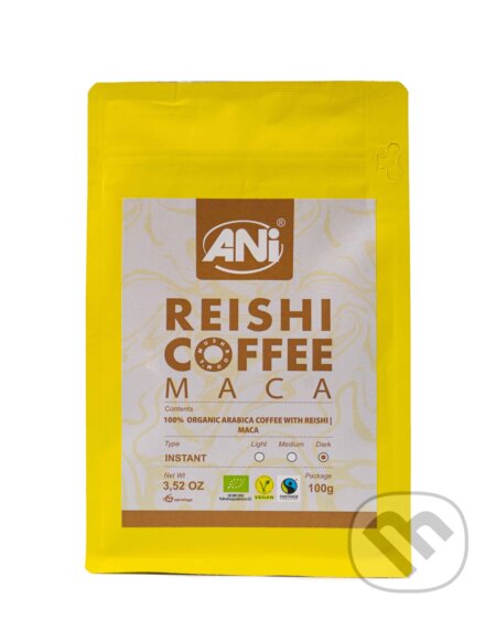 ANi Reishi Bio Coffee Maca 100g instantná - 