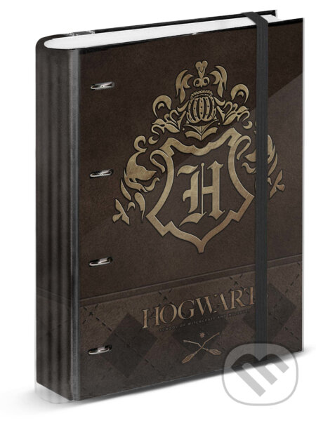 Krúžkový zakladač Harry Potter: Zlatý znak Bradavic (Harry Potter). Harry Potter, 2021