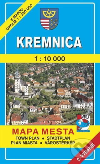 Kremnica 1:10 000 - Kolektív autorov, VKÚ Harmanec, 2002