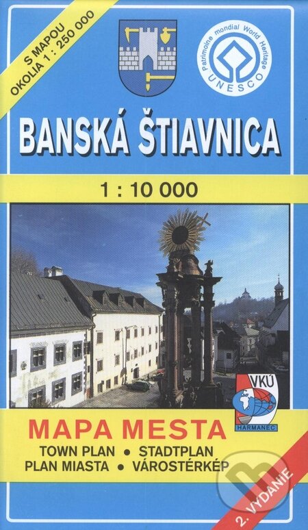 Banská Štiavnica 1:10 000 - Kolektív autorov, VKÚ Harmanec, 2002