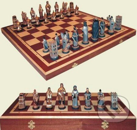 Šachy drevené Spartakus, 