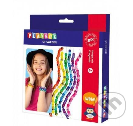 Playbox Náramky z korálků - barevné