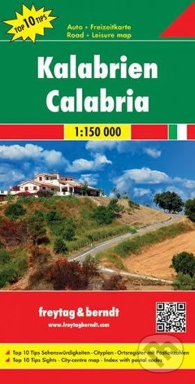 Kalabrien, Calabria 1:150 000, freytag&berndt, 2021
