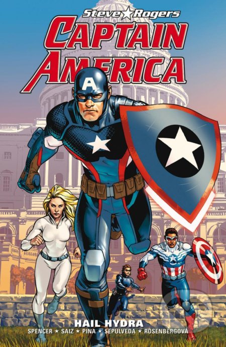 Captain America Steve Rogers 1: Hail Hydra - Nick Spencer, Jesus Saiz (ilustrácie), BB/art, 2021