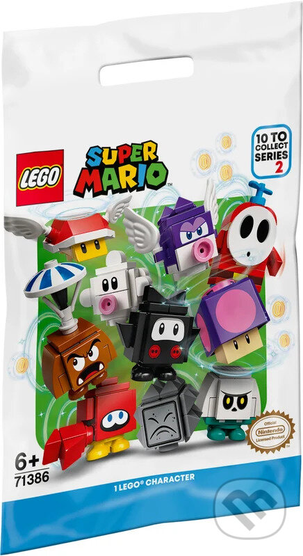 LEGO® Super Mario 71386 Akčné kocky – 2. séria, LEGO, 2021