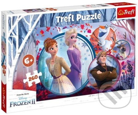 Sesterské dobrodružstvo Frozen 2, Trefl, 2021