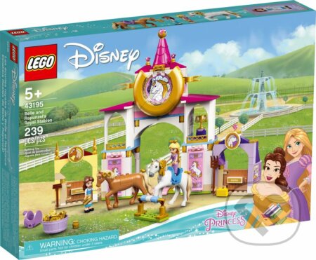 LEGO® Disney Princess 43195 Kráľovské stajne Krásky a Rapunzel, LEGO, 2021