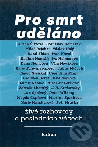 Pro smrt uděláno - Michal Plzák, Lucie Vopálenská, Kalich, 2021