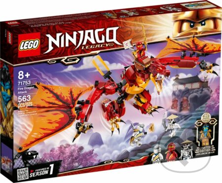 LEGO® NINJAGO® 71753 Útok ohnivého draka, LEGO, 2021