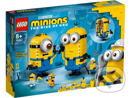 LEGO® Minions 75551 Mimoni a ich brloh, LEGO, 2021