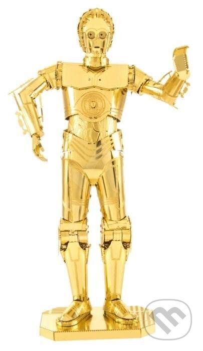 Metal Earth 3D kovový model Star Wars: C-3PO (zlatý), Piatnik, 2021
