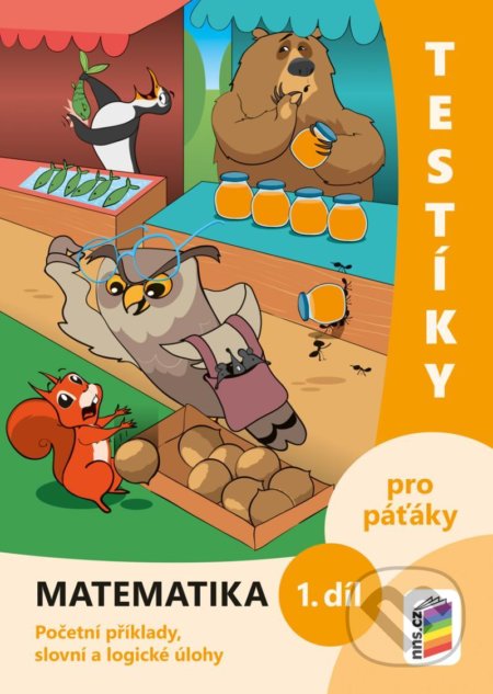 Testíky pro páťáky – matematika, 1. díl (barevný pracovní sešit) - kniha z kategorie 2. stupeň