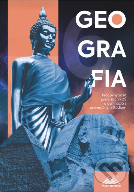 Geografia 6 (Pracovný zošit pre 6. ročník ZŠ a gymnáziá s osemročným štúdiom) - kniha z kategorie 2. stupeň