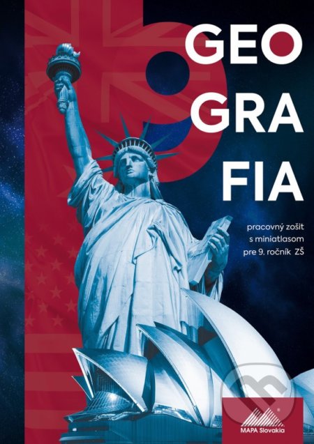 Geografia 9 (Pracovný zošit s miniatlasom pre 9. ročník ZŠ) - kniha z kategorie 2. stupeň