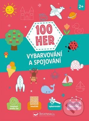 100 her, Vybarvování a spojování - kniha z kategorie Naučné knihy