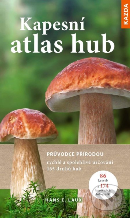 Kapesní atlas hub - Hans E. Laux, Nakladatelství KAZDA, 2021