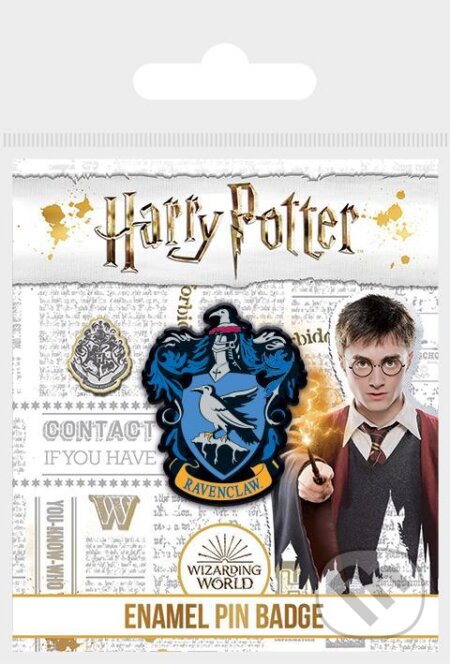 Smaltovaný odznak Harry Potter - Havraspár, EPEE, 2021