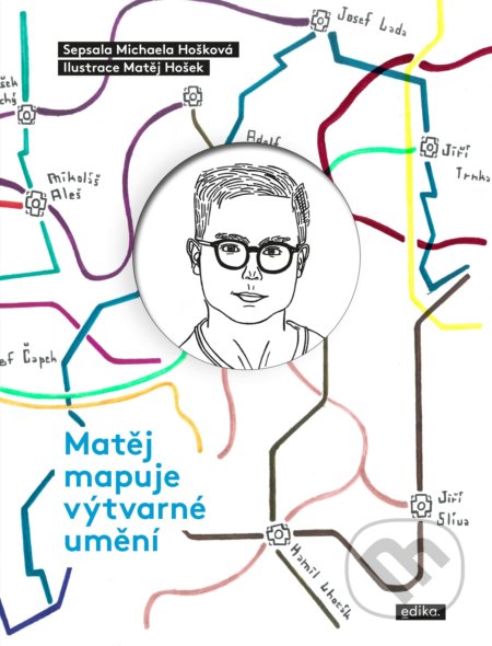 Matěj mapuje výtvarné umění - Michaela Hošková, Matěj Hošek (ilustrátor), Edika, 2021