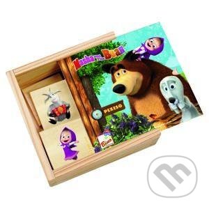 Máša a medvěd - memo v krabičce, Bino, 2021