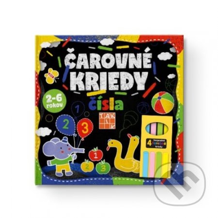 Čarovné kriedy - čísla - kniha z kategorie Naučné knihy