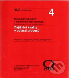 Kniha: Management kvality v automobilovém průmyslu VDA 4 (Česká společnost pro jakost)
