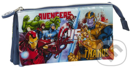 Trojitý Peračník na tužky Marvel - Avengers: Heroes Vs Thanos, , 2021