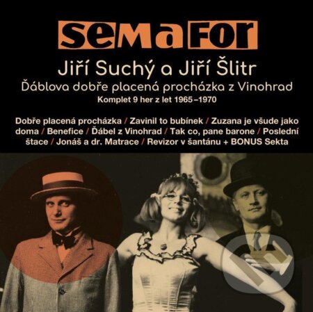 Ďáblova dobře placená procházka z Vinohrad (15 CD) - audiokniha z kategorie Drama a divadelní hry