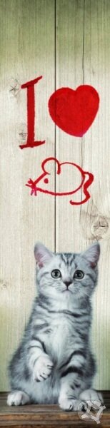 3D záložka - I love Mice