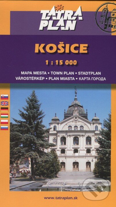 Košice 1:15 000 (Mapa mesta)