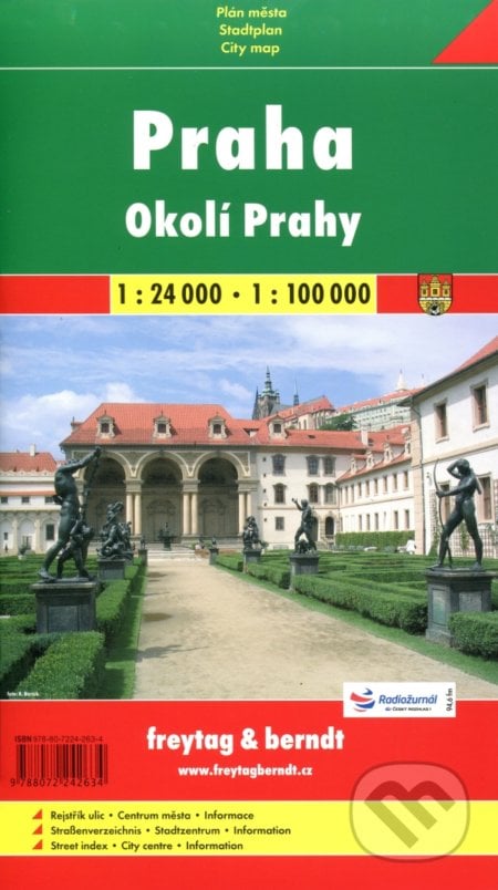 Praha 1:24 000    1:100 000, SHOCart, 2018