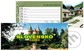 Slovensko 2012 - Stolový kalendár, Press Group, 2011