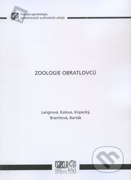 Zoologie obratlovců, Česká zemědělská univerzita v Praze, 2010