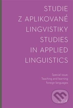 Studie z aplikované lingvistiky/Studies in Applied Linguistics 2014 -special, Filozofická fakulta UK v Praze, 2014