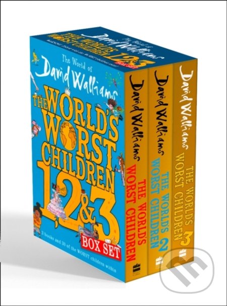 The World of David Walliams: The World's Worst Children 1, 2 & 3 Box Set - kniha z kategorie Beletrie pro děti
