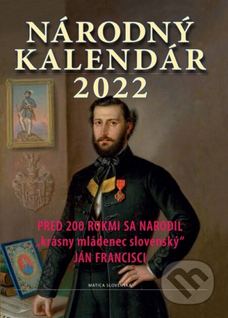 Národný kalendár 2022 - Štefan Haviar, Matica slovenská, 2021