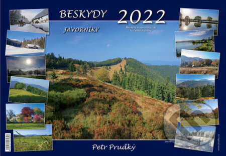 Beskydy 2022 - nástěnný kalendář, , 2021
