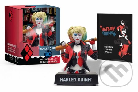 Harley Quinn - Talking Figure and Illustrated Book - Steve Korté, Running, 2021