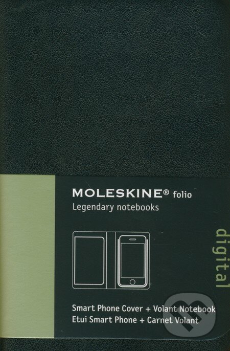 Moleskine - Smart Phone sada + Volant čierny čistý zápisník v mäkkej väzbe, Moleskine, 2011