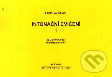 Intonační cvičení - Ladislav Daniel, SCHOTT MUSIC PANTON s.r.o., 2009