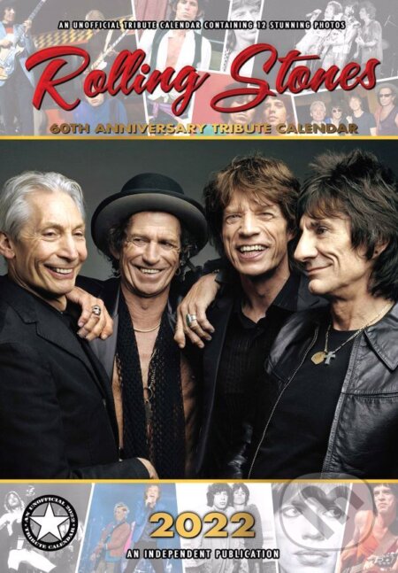 Kalendár 2022: Rolling Stones (A3 29,7 x 42 cm), , 2021