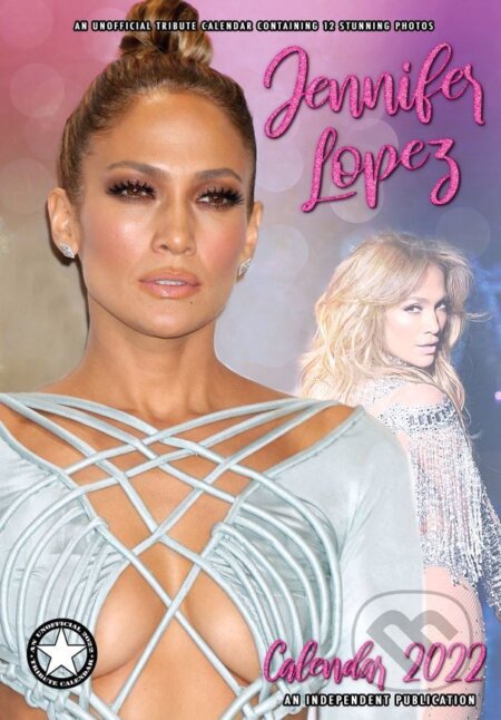 Kalendár 2022: Jennifer Lopez (A3 29,7 x 42 cm), , 2021