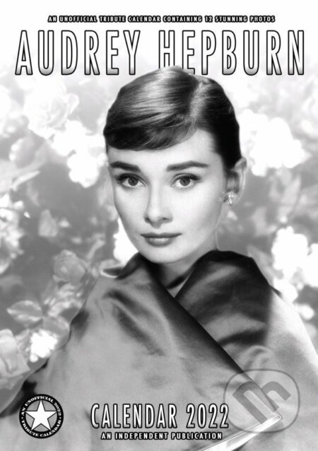 Kalendár 2022: Audrey Hepburn (A3 29,7 x 42 cm), , 2021