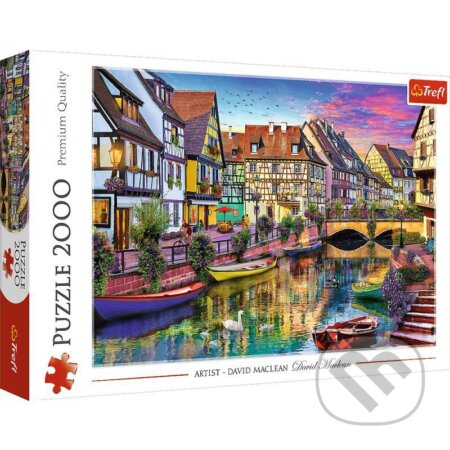 Colmar, Francie - puzzle z kategorie Města a stavby