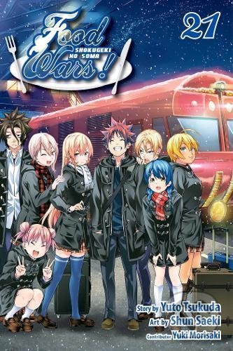Food Wars! 21 (Shokugeki no Soma) - Yuto Tsukuda, Yuki Morisaki, Shun Saeki (ilustrátor) - kniha z kategorie Komiksy