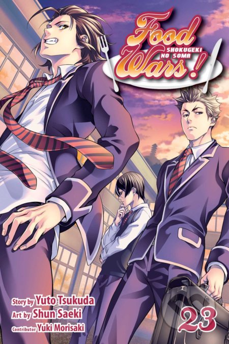 Food Wars! 23 (Shokugeki no Soma) - Yuto Tsukuda, Yuki Morisaki, Shun Saeki (ilustrátor) - kniha z kategorie Komiksy