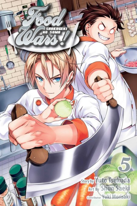 Food Wars! 5 - Yuto Tsukuda, Yuki Morisaki, Shun Saeki (ilustrátor), Viz Media, 2015