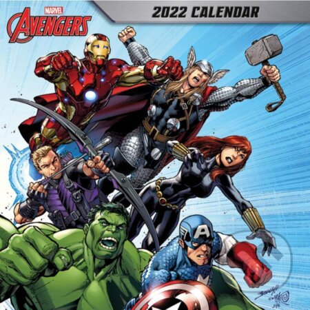 Kalendář 2022 Avengers - nástěnný, EPEE, 2021